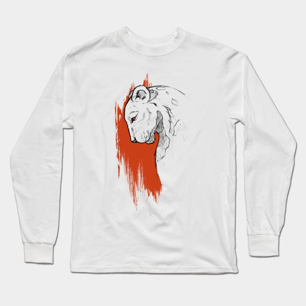 Lioness Long Sleeve T-Shirt by Unchained Tom